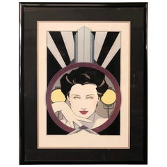 Limited Edition Serigraph by Patrick Nagel