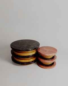Limited Edition, Set of 2 Stacked Silhouette Sun Coffee Tables, Esther Knopfler