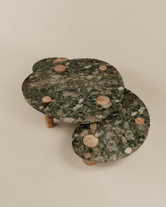 Limited Edition, Set of 3 Organic Marble Magatama Coffee Tables, Esther Knopfler