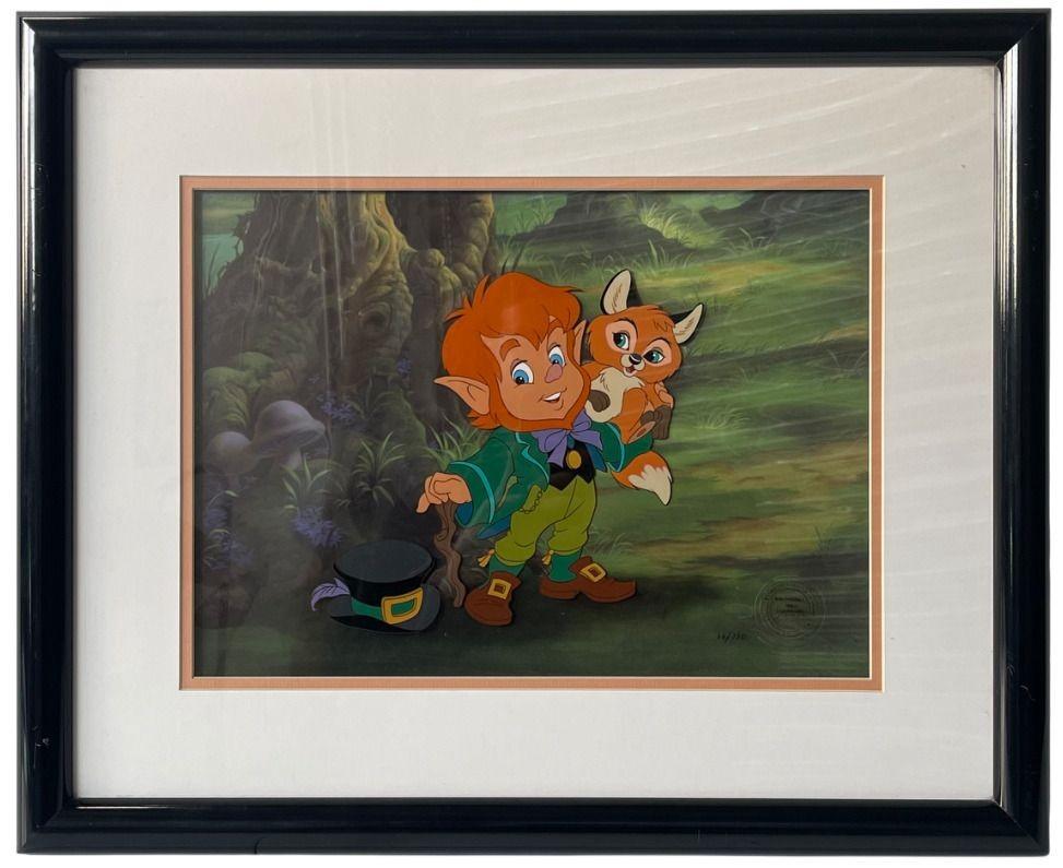 Set aus sechs handbemalten Kunstwerken in limitierter Auflage „The Tale of Tillie's Dragon“ im Zustand „Hervorragend“ im Angebot in Los Angeles, CA