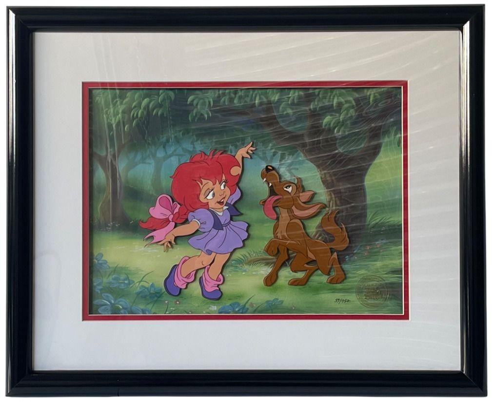 Set aus sechs handbemalten Kunstwerken in limitierter Auflage „The Tale of Tillie's Dragon“ im Angebot 1