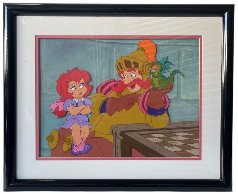 Set aus sechs handbemalten Kunstwerken in limitierter Auflage „The Tale of Tillie's Dragon“ im Angebot 2