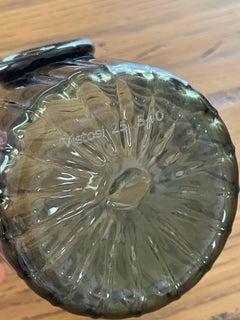 Juego de dos vasos de cristal de Murano soplado a mano de Vistosi, en edición limitada