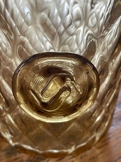 Juego de dos vasos de cristal de Murano soplado a mano de Vistosi, en edición limitada