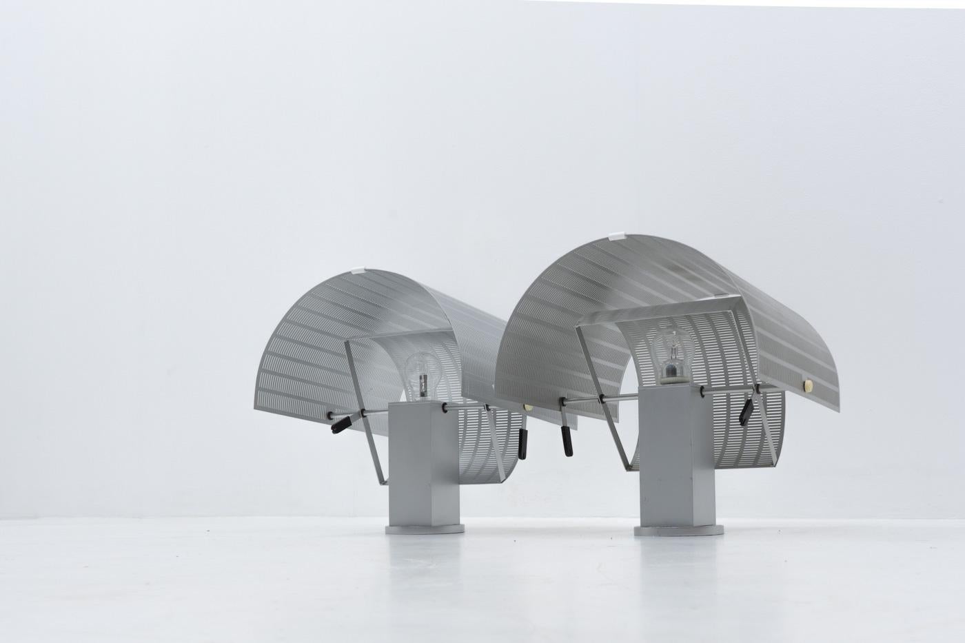 Limited Edition Shogun Wall Lamps by Mario Botta for Artemide, 1980s In Good Condition For Sale In Renens, CH