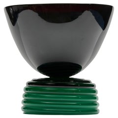 Limited Edition Signed & Dated Glass Sculpture / Vase by Peter Shire, circa 1990