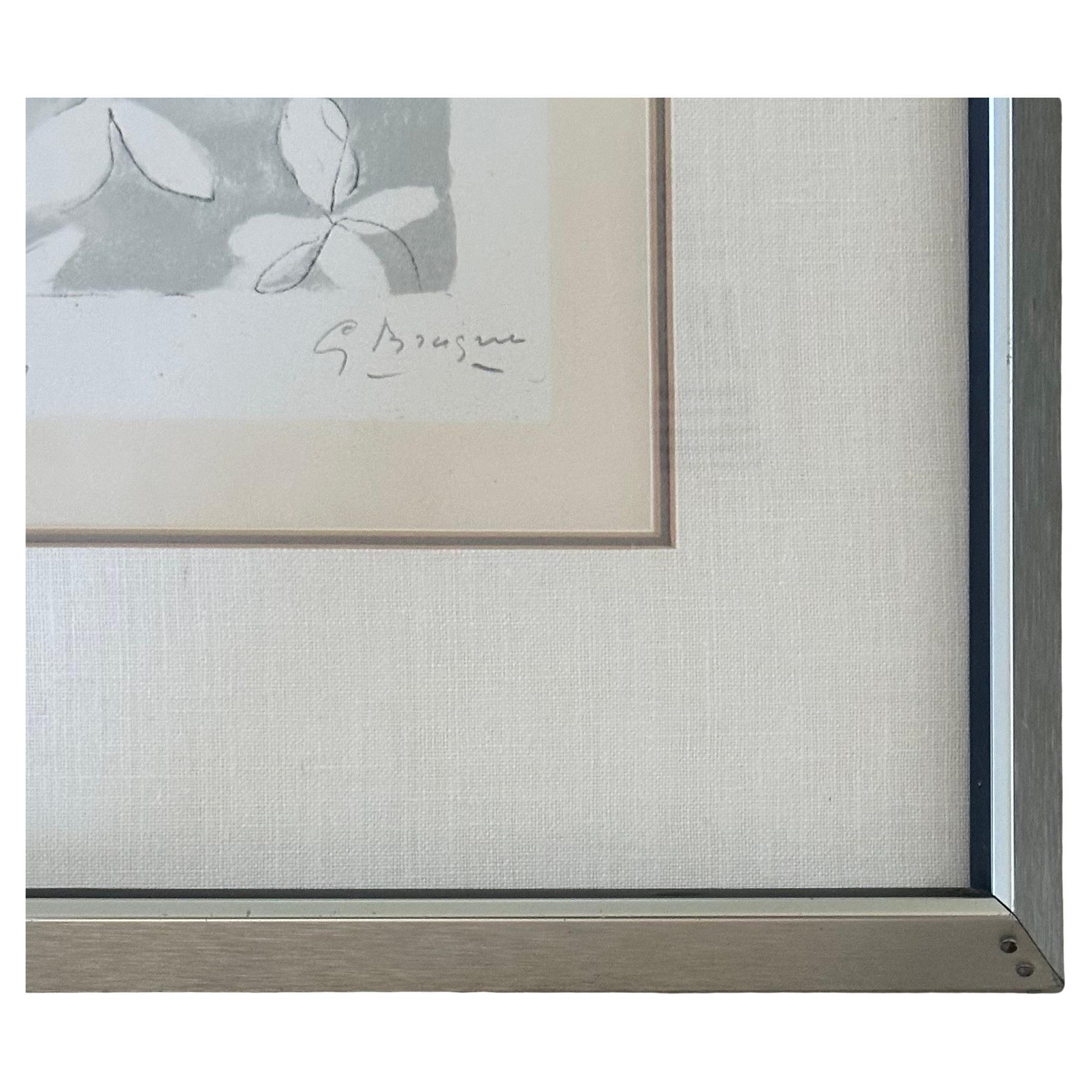 Mid-Century Modern Limited Edition Signed Lithograph Entitled 