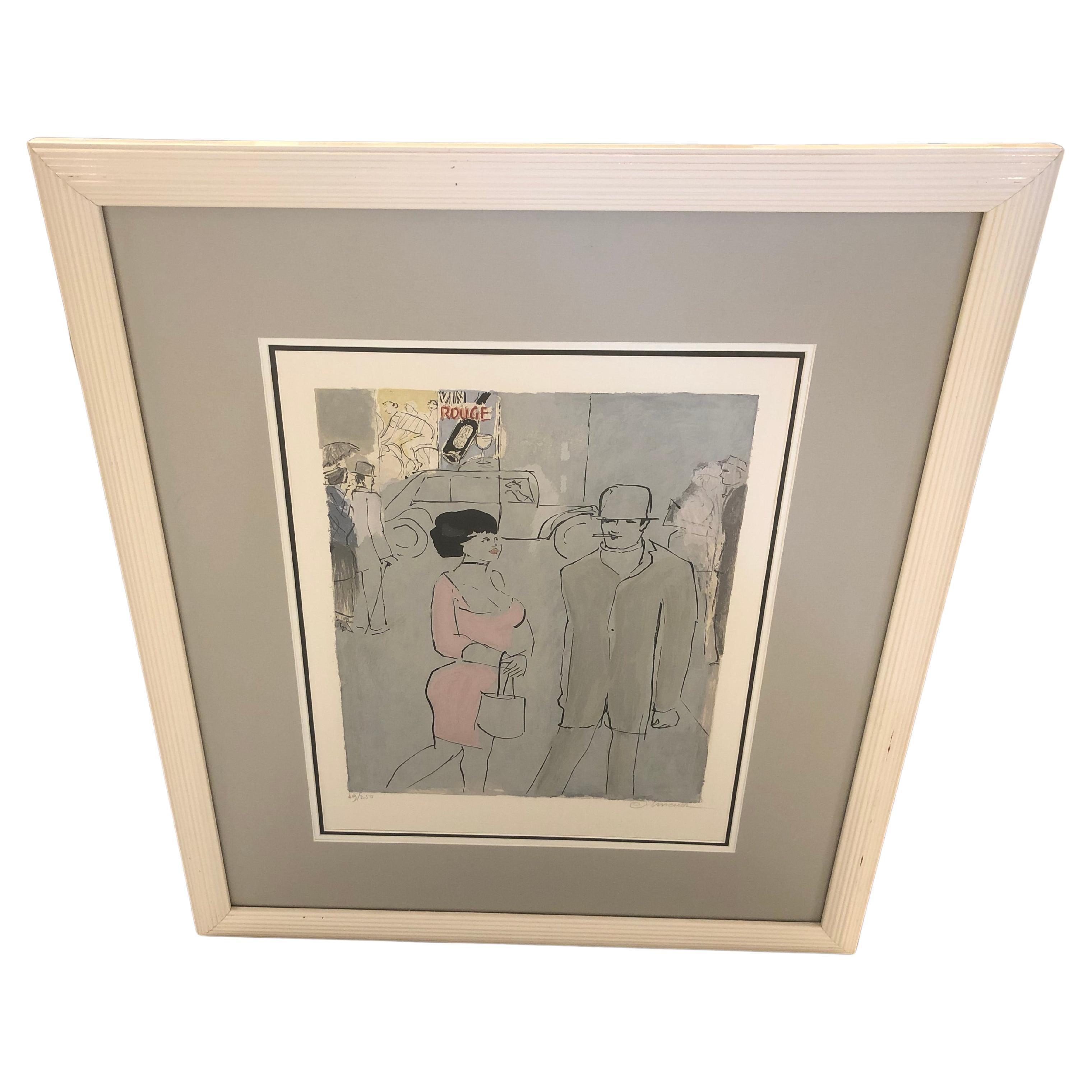 Signed Limited Edition Lithograph Watercolor by Prince Charles For Sale