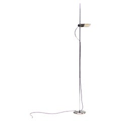 Limited Edition Silver Joe Colombo Alogena Floor Lamp