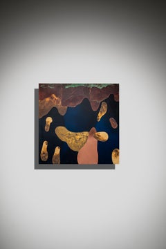 Limited Edition Skydrop Wall Art I made in Pure Copper and Brass