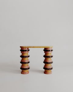 Limited Edition, Stacked Silhouette Marble Sun Console By Esther Knopfler