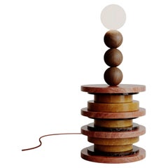 Limited Edition, Stacked Silhouette Sun Bedside Table Lamp By Esther Knopfler