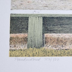 Limited Edition "Standardbred" Lithograph by Mel Hunter