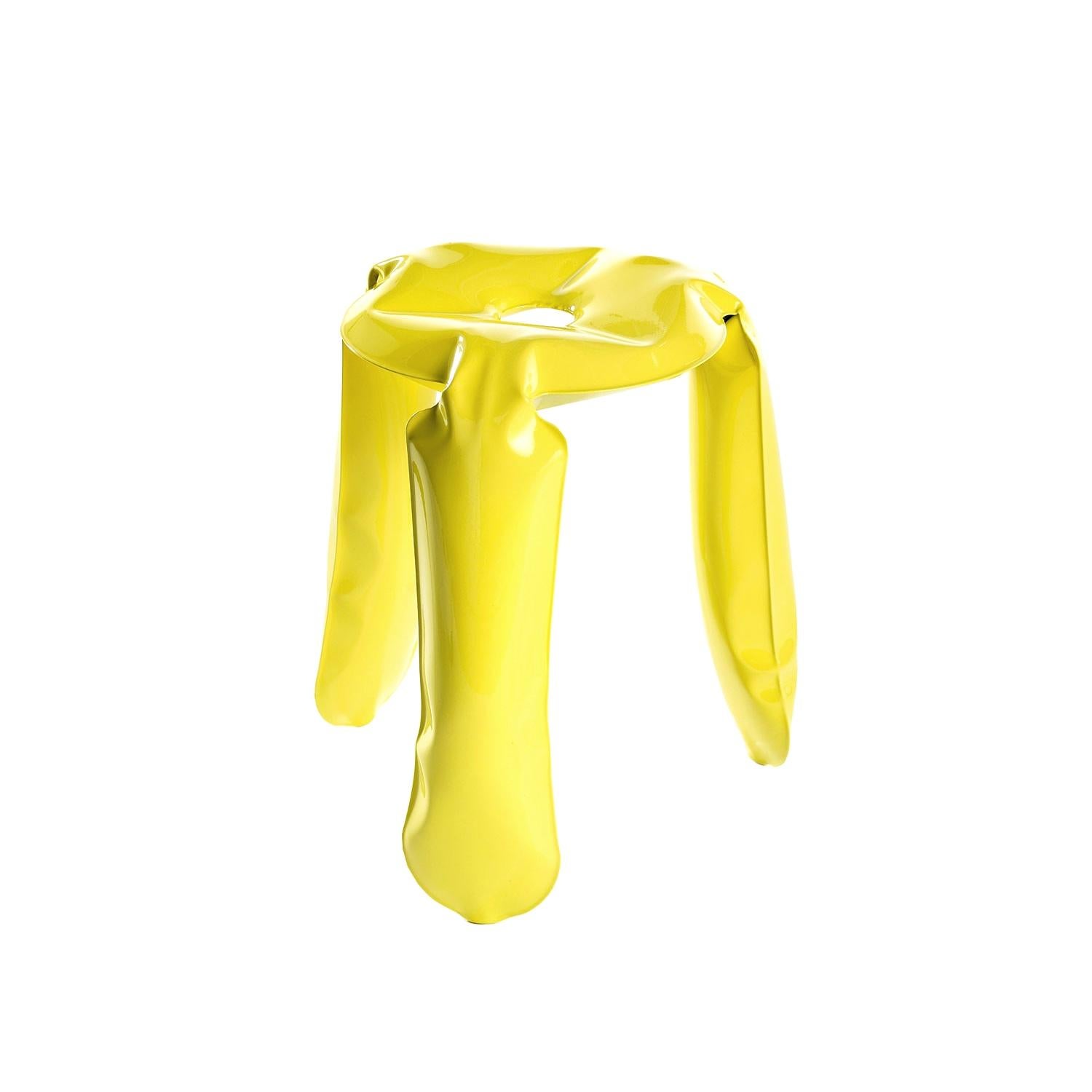 Polish In Stock in Los Angeles, Limited Edition Stool in Glossy Yellow Finish