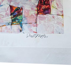 Limited Edition "Sunlit Village" Serigraph by Harry Guttman