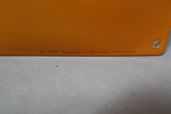 Limited Edition Suske en Wiske Enamel Thermometer – 1999 Orange Variant