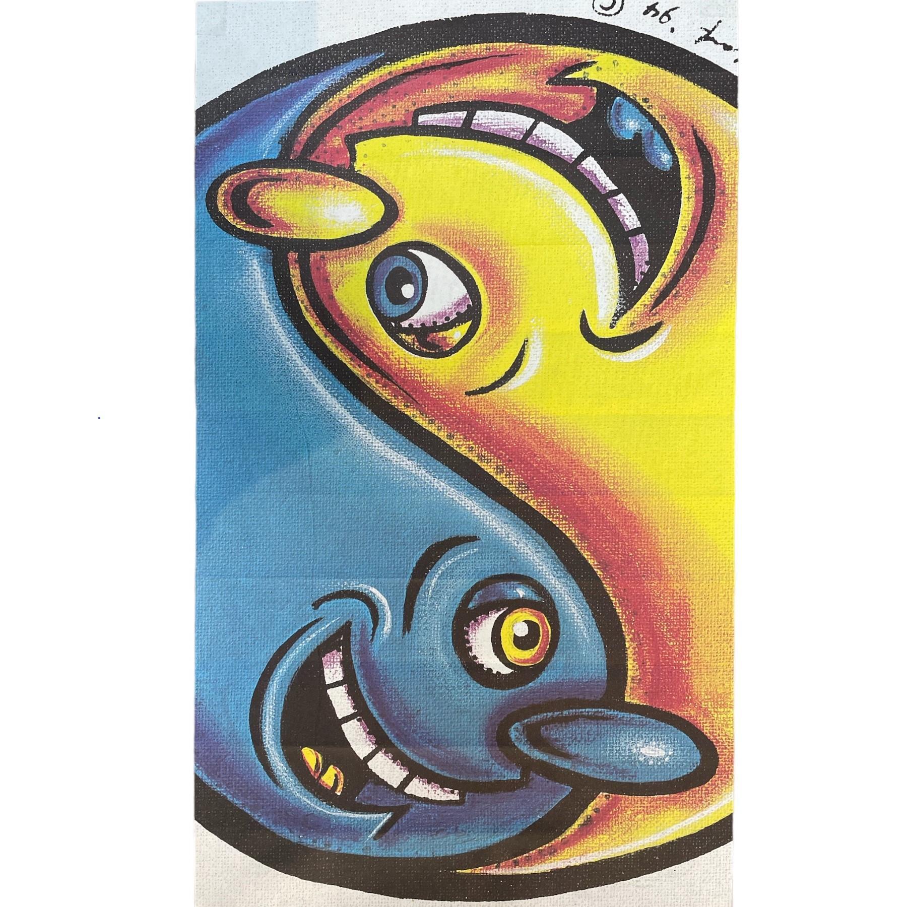 Limited Edition Swatch Fiz N'Zip by Kenny Scharf In Good Condition For Sale In New York, NY