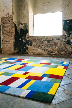 Limited Edition Tapestry/Rug "Los Colores Del Español" by J. Zanella