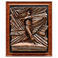 Scultura in rilievo di Paul A. Williams ".406" in edizione limitata di Paul Kamish #104/406