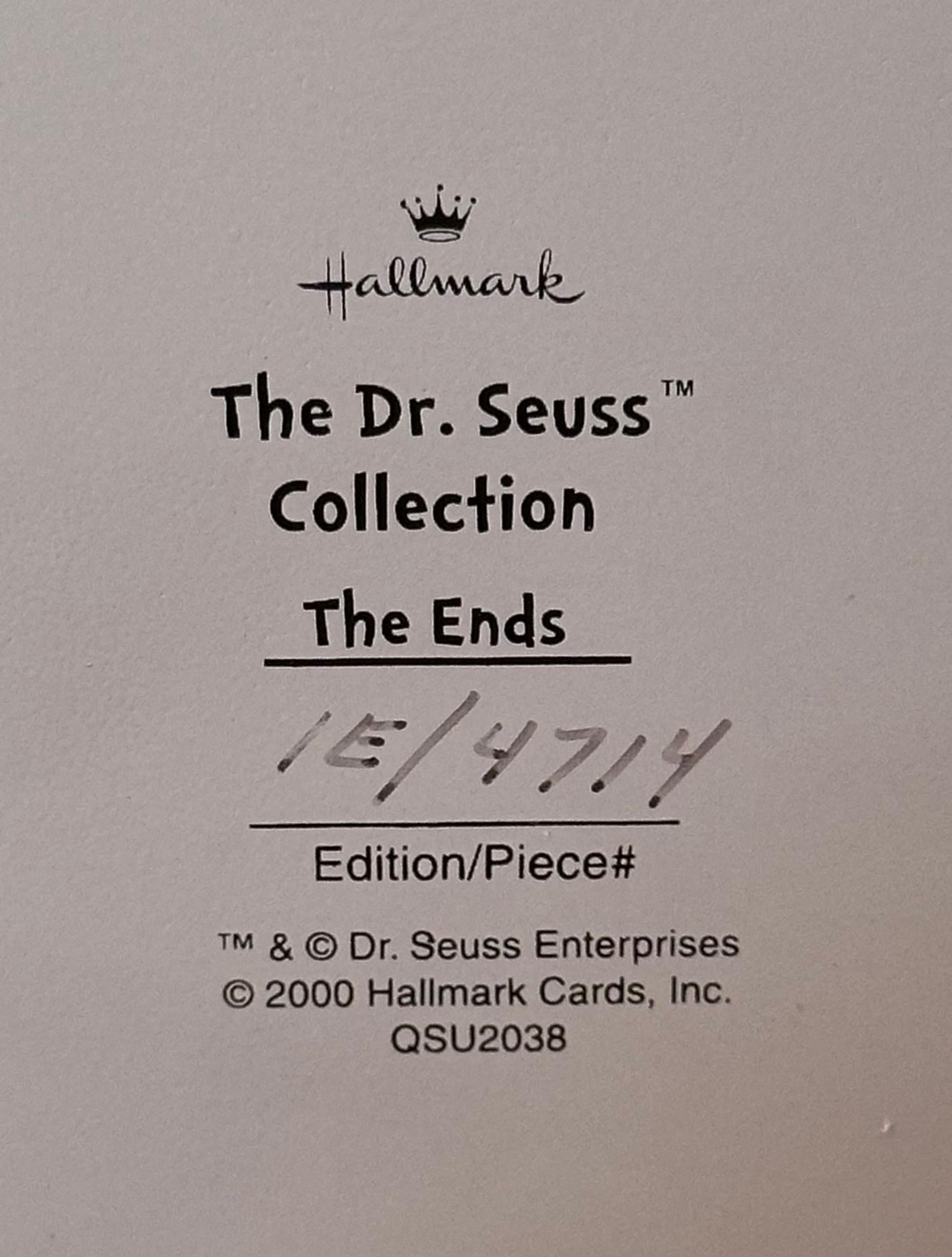 Buchstützen „Die Enden“ in limitierter Auflage von Dr. Seuss Collection für Hallmark im Angebot 7