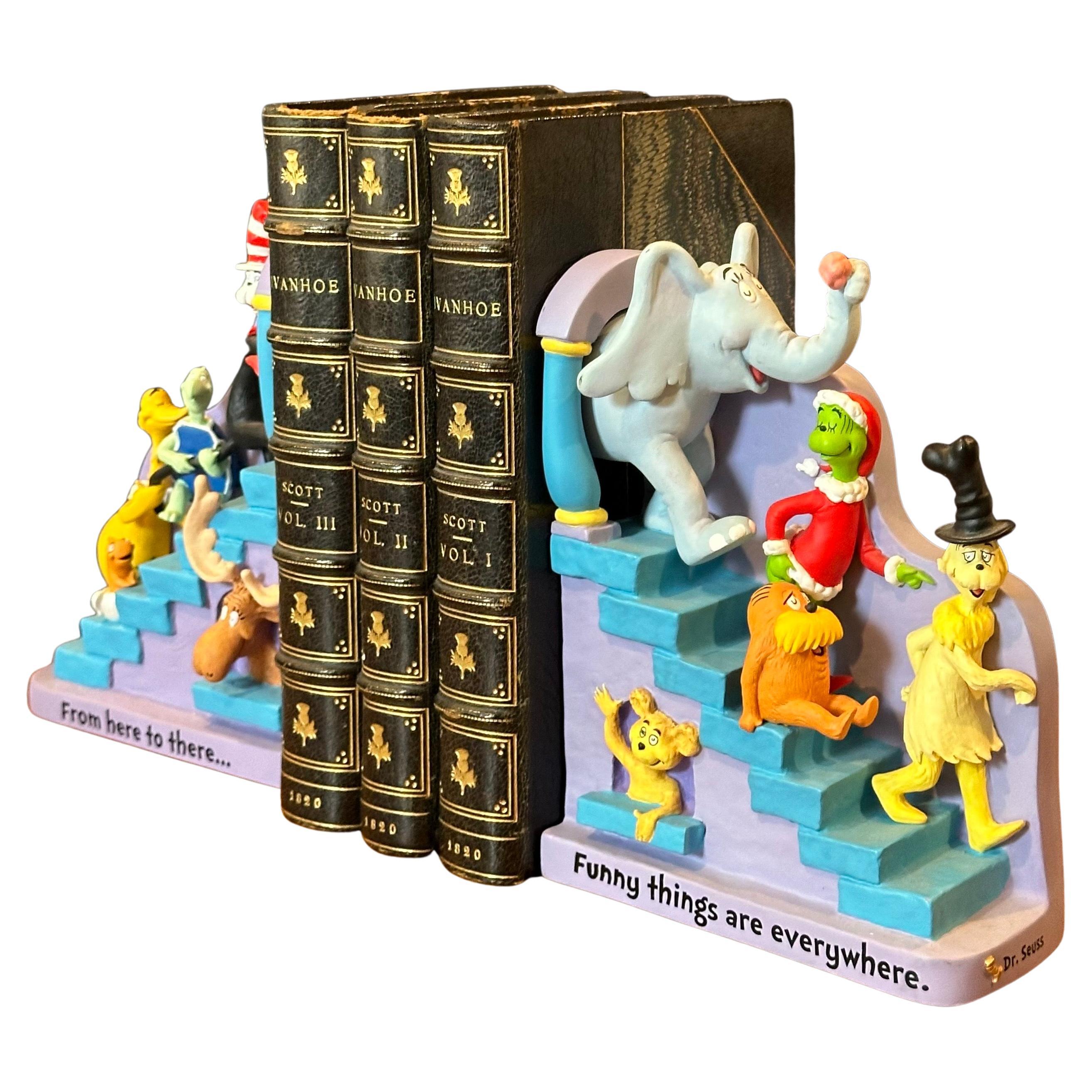 Buchstützen „Die Enden“ in limitierter Auflage von Dr. Seuss Collection für Hallmark (amerikanisch) im Angebot