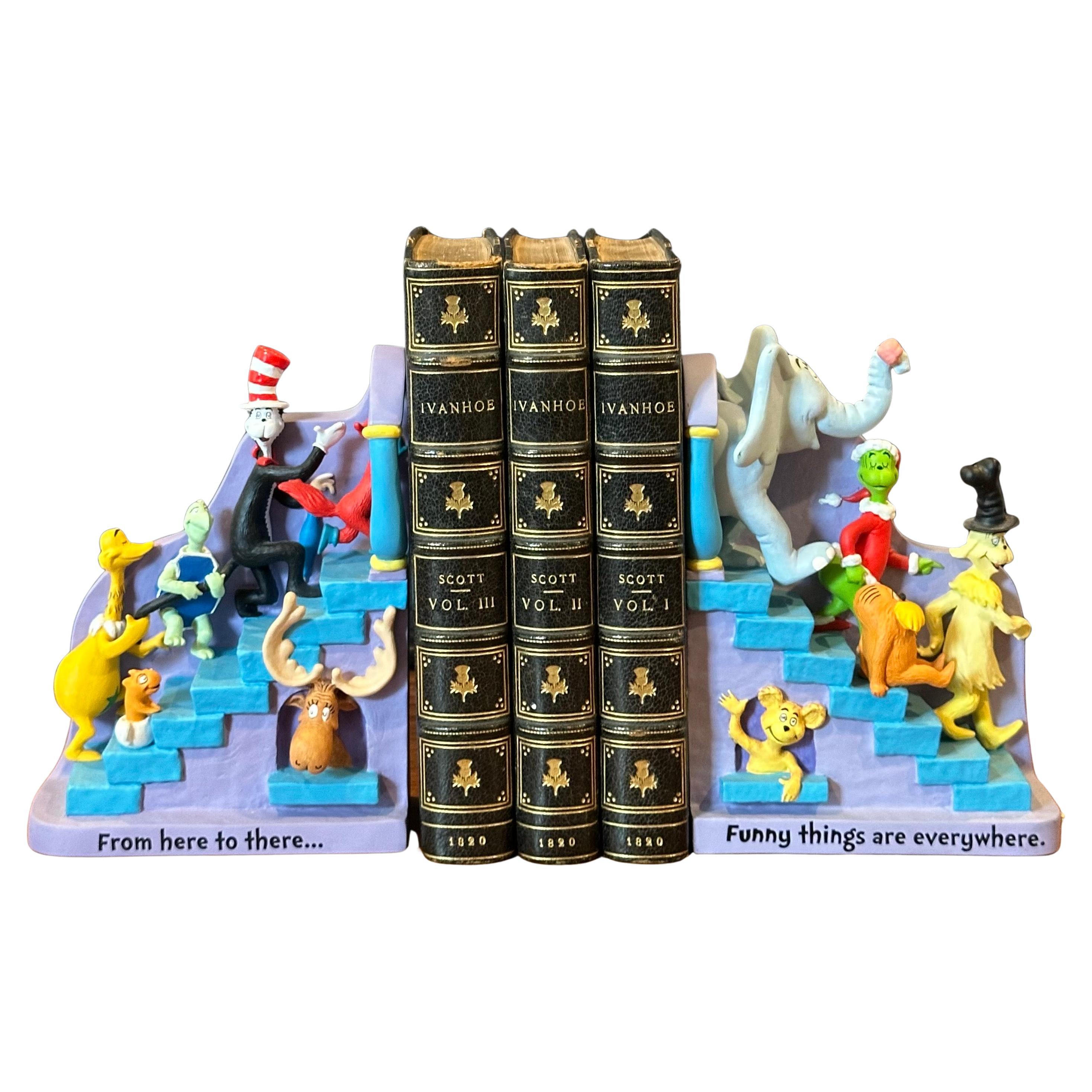 Buchstützen „Die Enden“ in limitierter Auflage von Dr. Seuss Collection für Hallmark (Gegossen) im Angebot