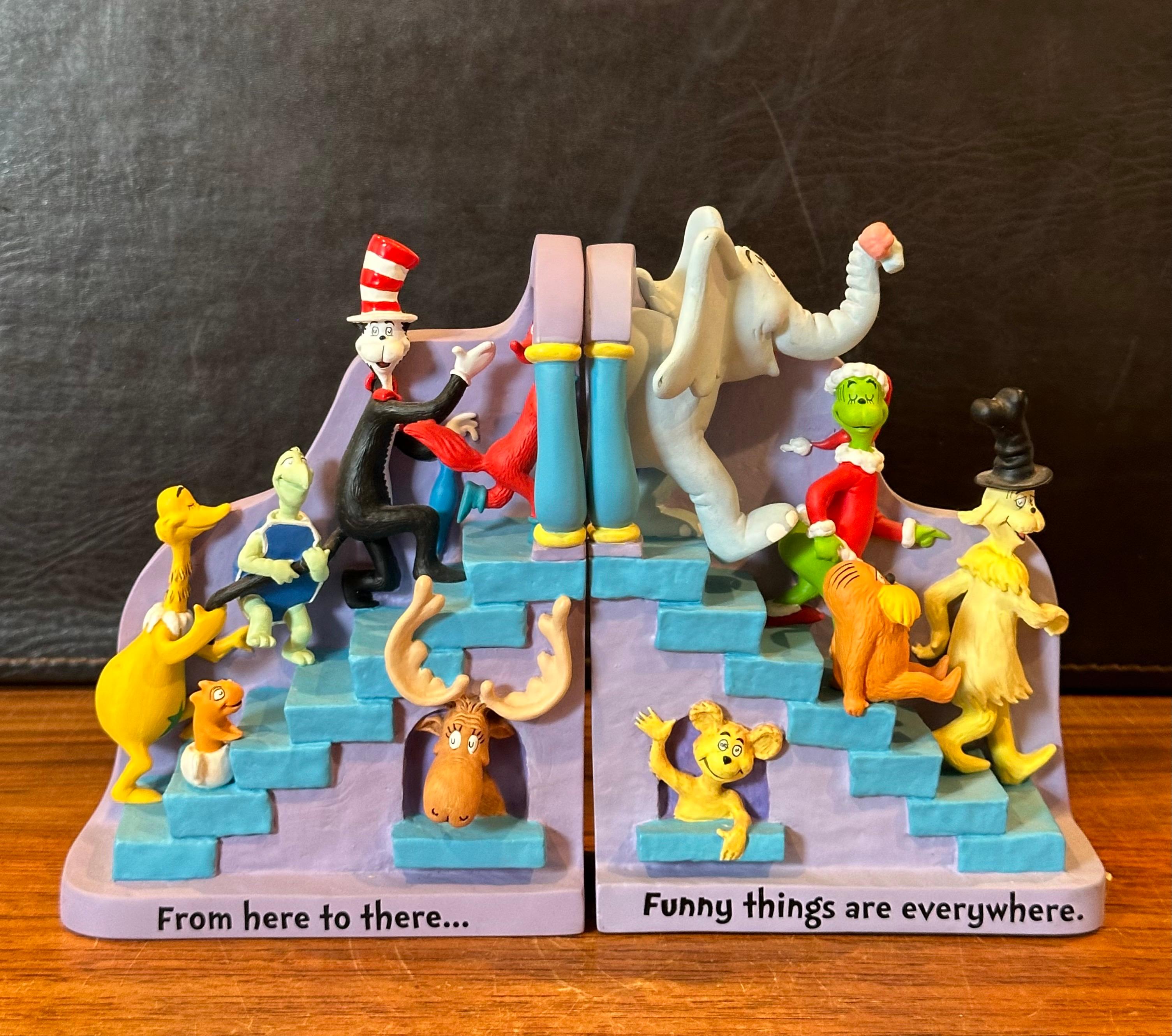 Buchstützen „Die Enden“ in limitierter Auflage von Dr. Seuss Collection für Hallmark (Harz) im Angebot