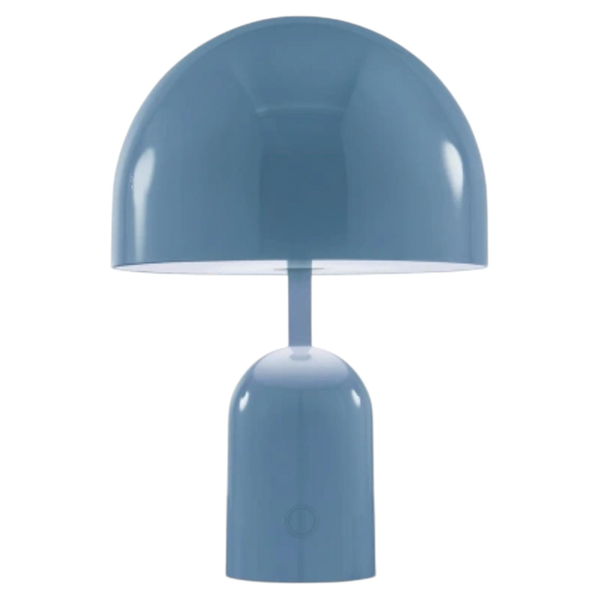 Limited Edition Tom Dixon 'Bell' Baby Blue Portable Table Lamp