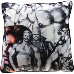 Limited Edition Tom of Finland Fine Art Pillow for Henzel Studio
