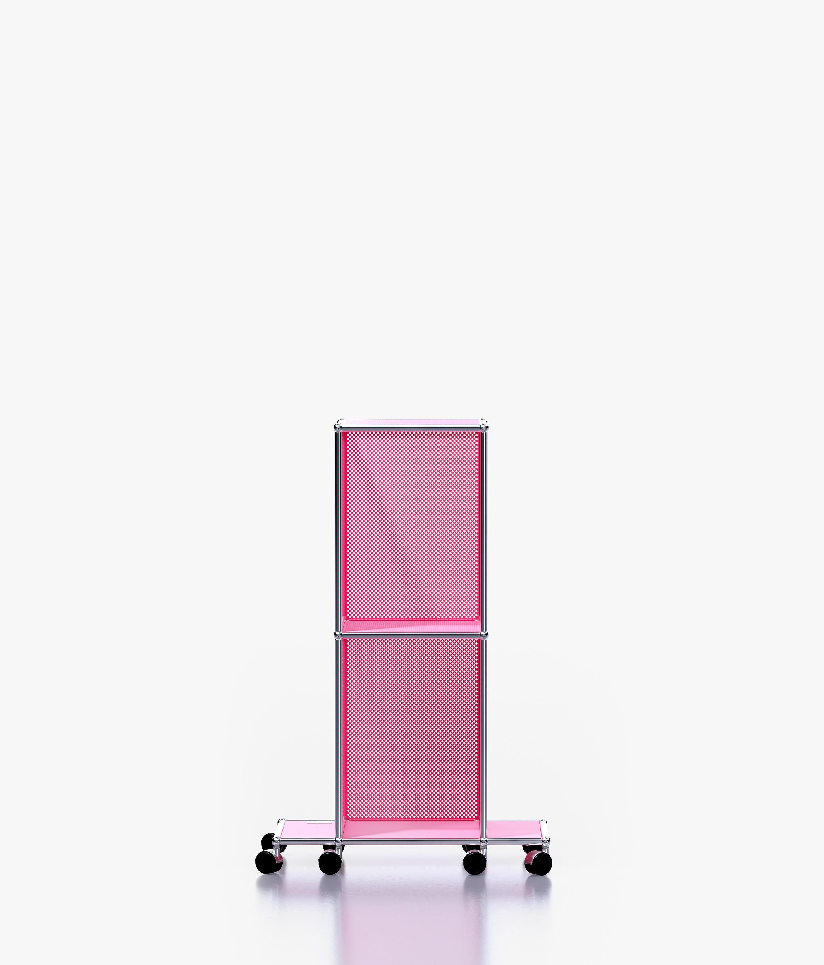 Swiss Limited Edition Usm New Downtown Pink Tower D 'Low-Rise' by Ben Ganz in Stock