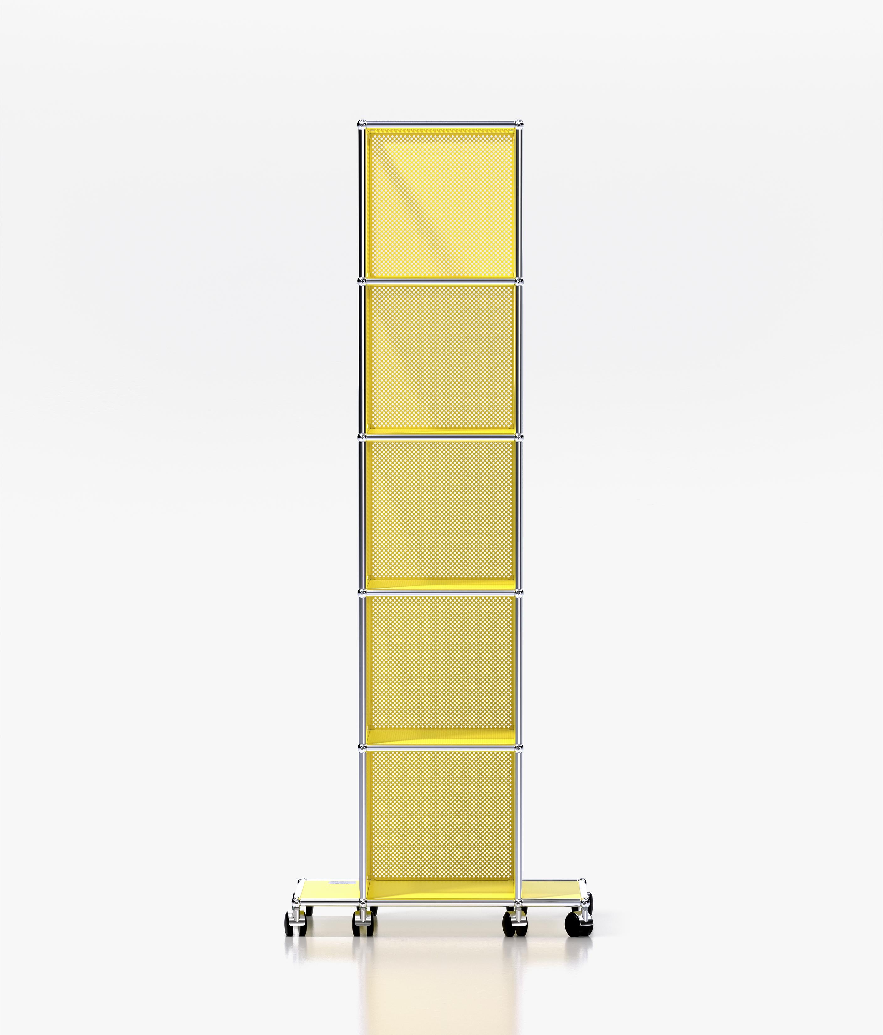 Limited Edition Usm New Soho Yellow  Tower a High Rise by Ben Ganz in Stock For Sale 5