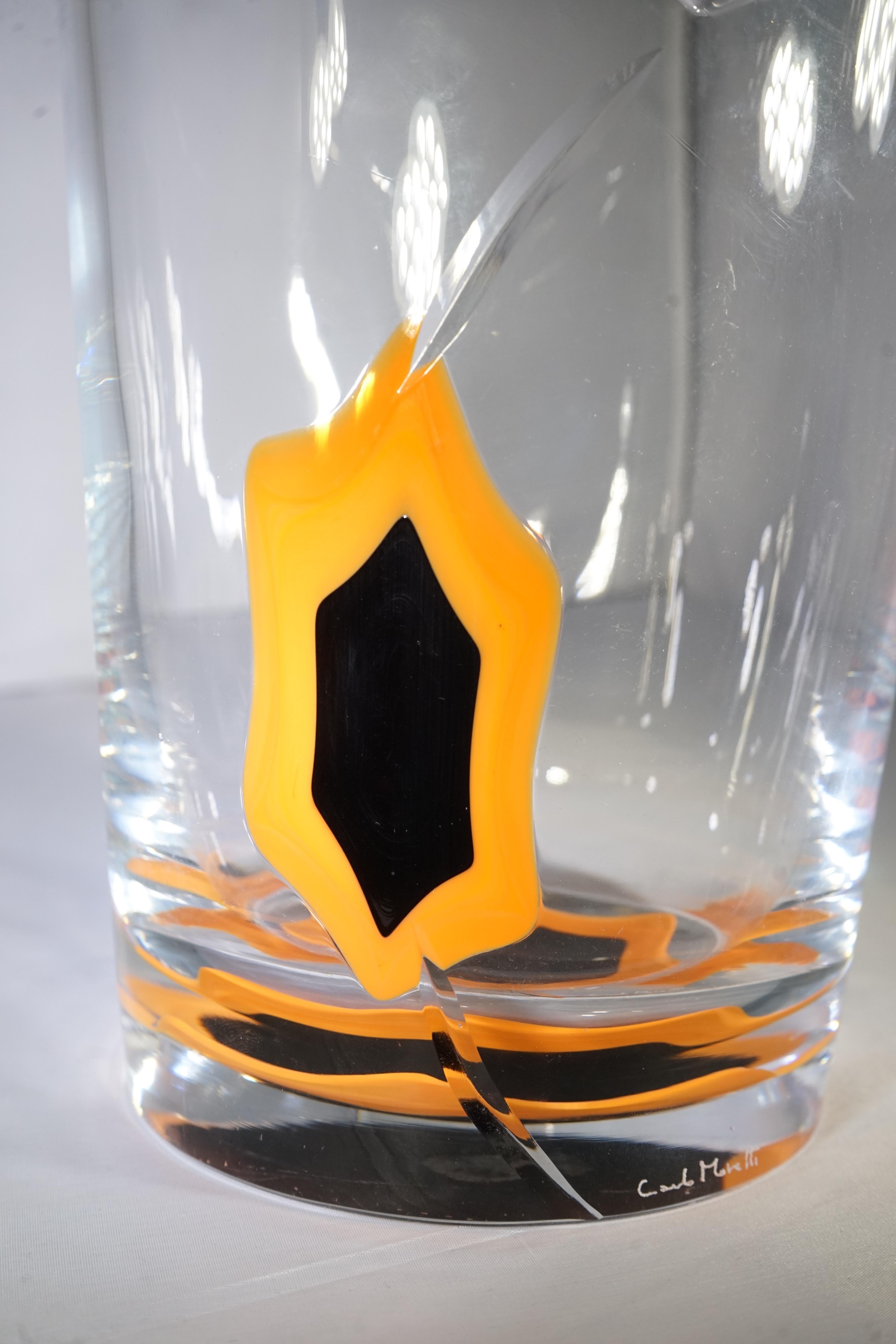 Italian Limited Edition Veuve Clicquot La Grande Dame Ice Bucket and 6 Champagne Flutes