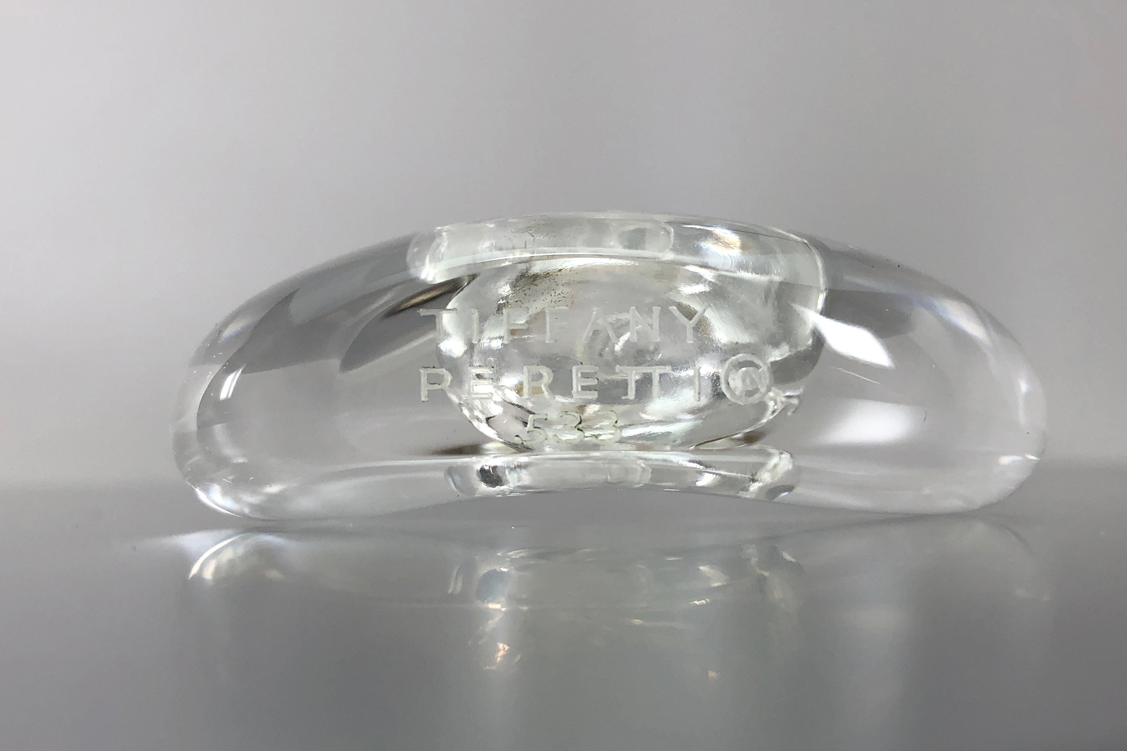Limited Edition Vintage Elsa Peretti Tiffany & Co. Rock Crystal Perfume Bottle  5