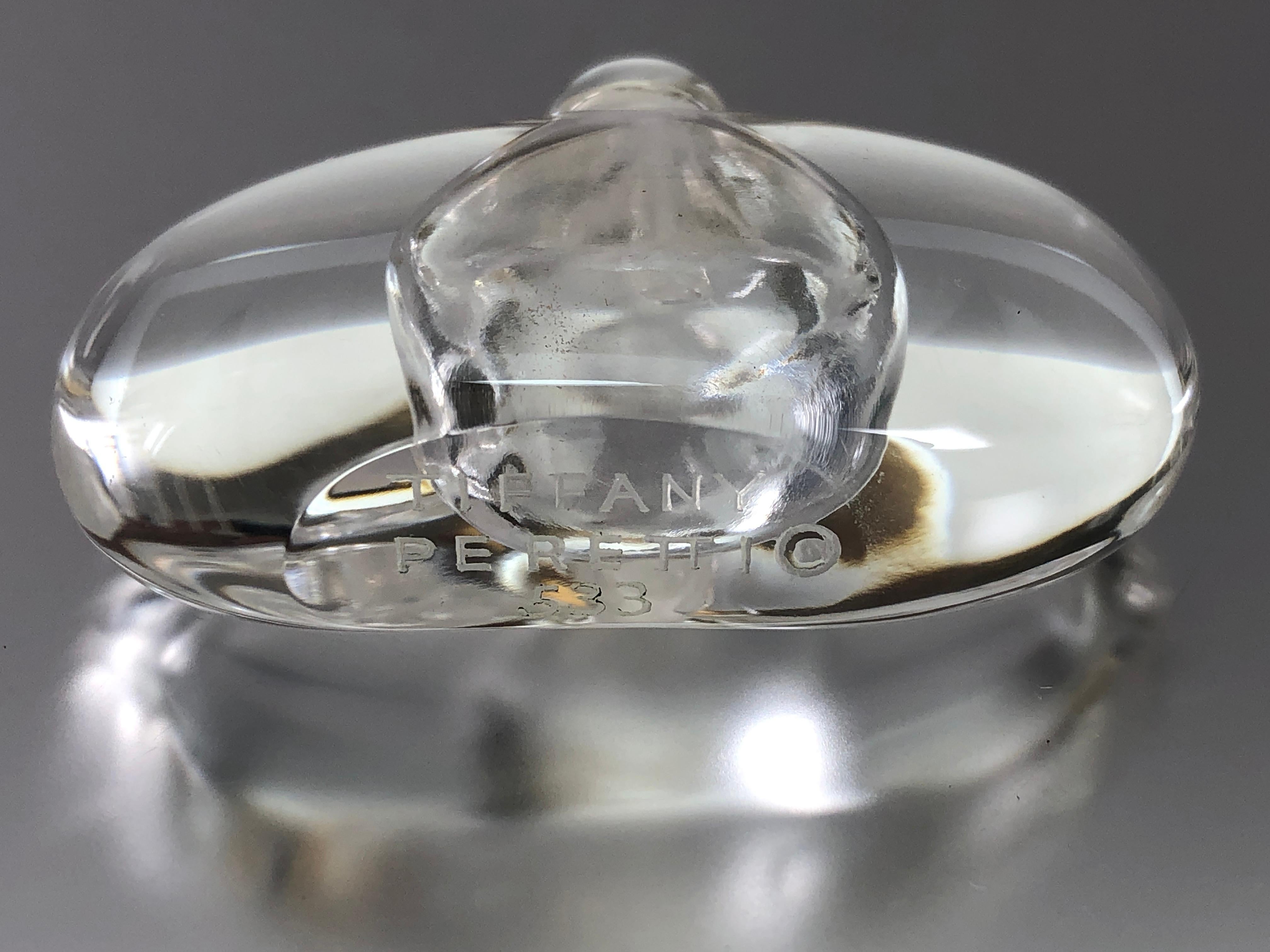 Limited Edition Vintage Elsa Peretti Tiffany & Co. Rock Crystal Perfume Bottle  6