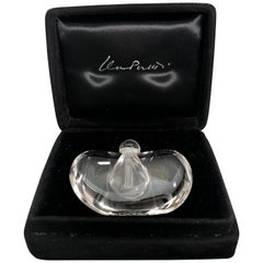 Limited Edition Retro Elsa Peretti Tiffany & Co. Rock Crystal Perfume Bottle 