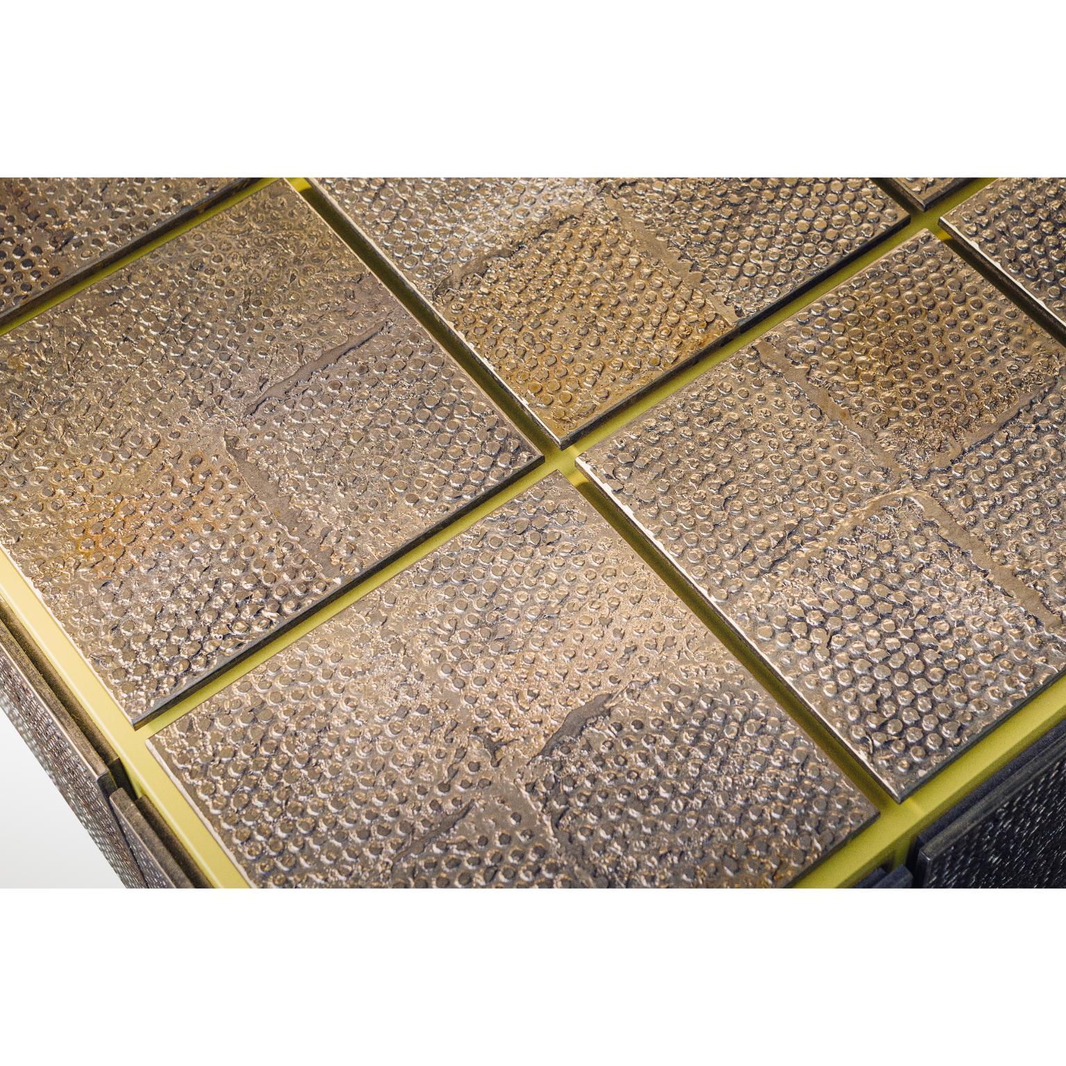 Italian Limited Edition Wood Coffee Table by Bottega Nera Furniture For Sale