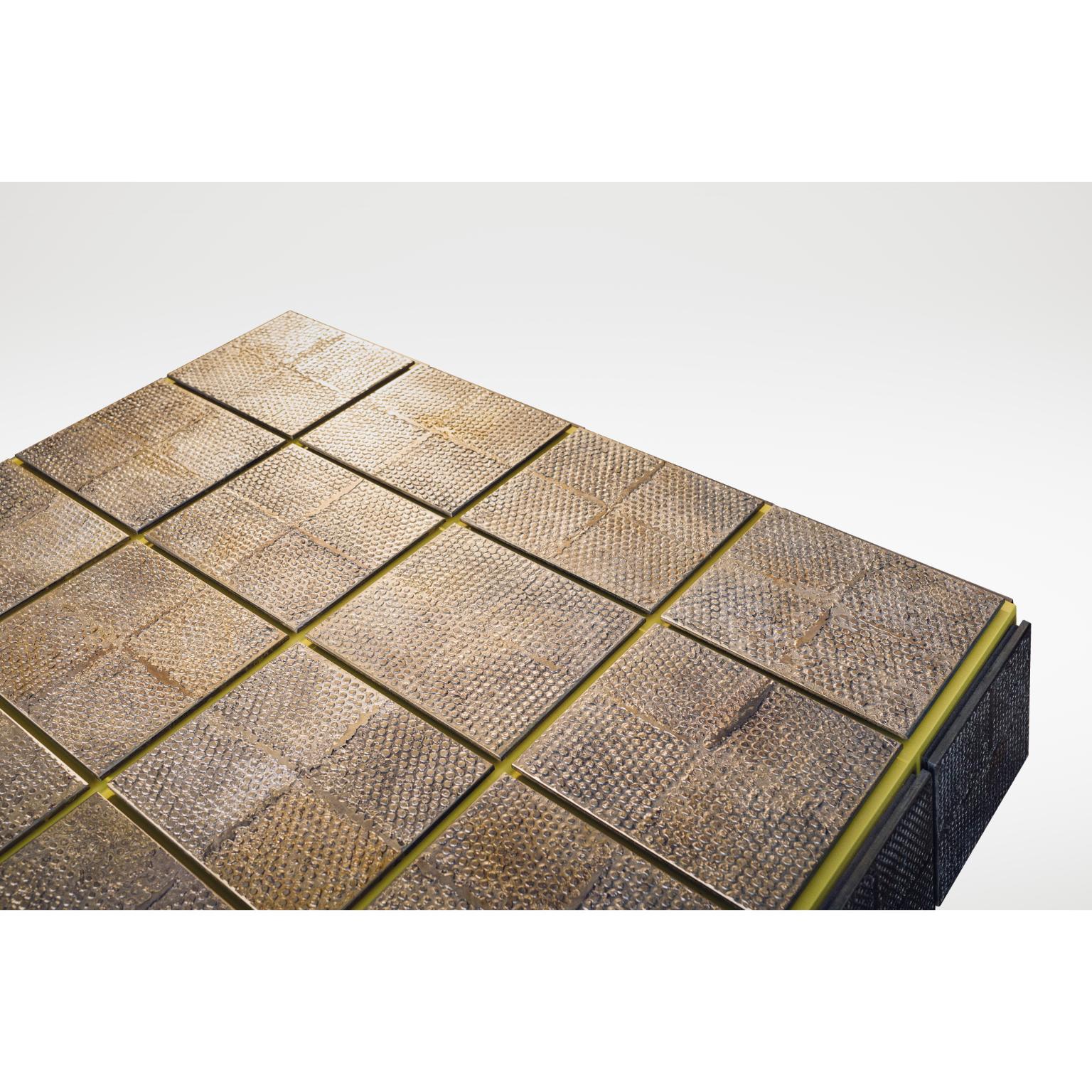 Limited Edition Wood Coffee Table by Bottega Nera Furniture In New Condition For Sale In Geneve, CH