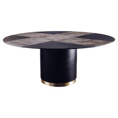 Limited Edition Wood Table by Bottega Nera Furniture