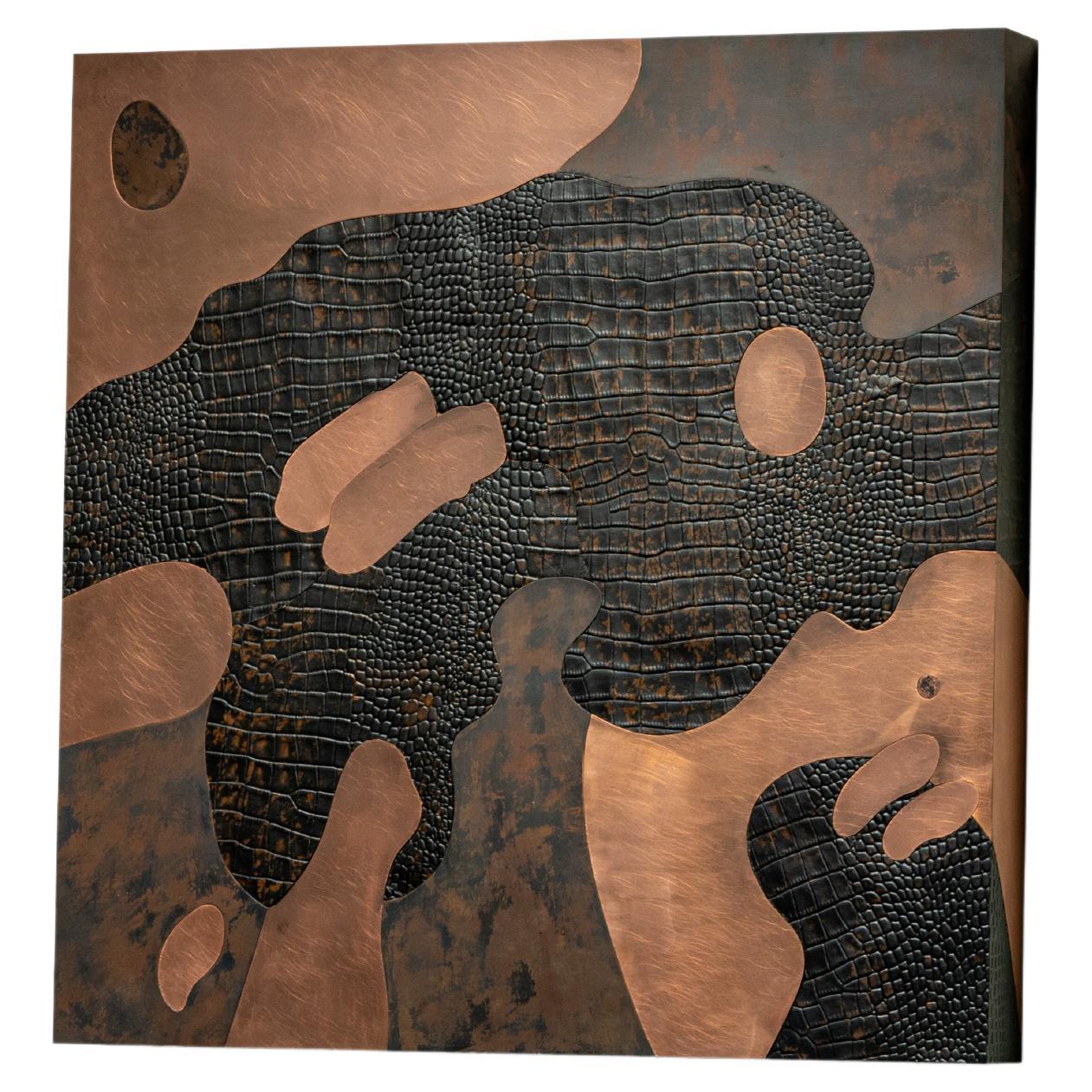 Zenith Wall Art I made in Pure Copper and Resin édition limitée en vente