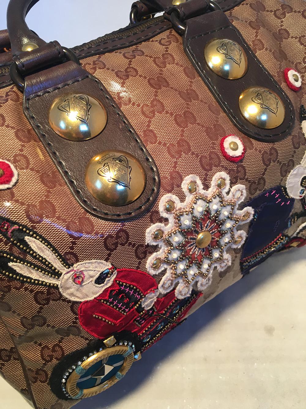 gucci babouska boston bag