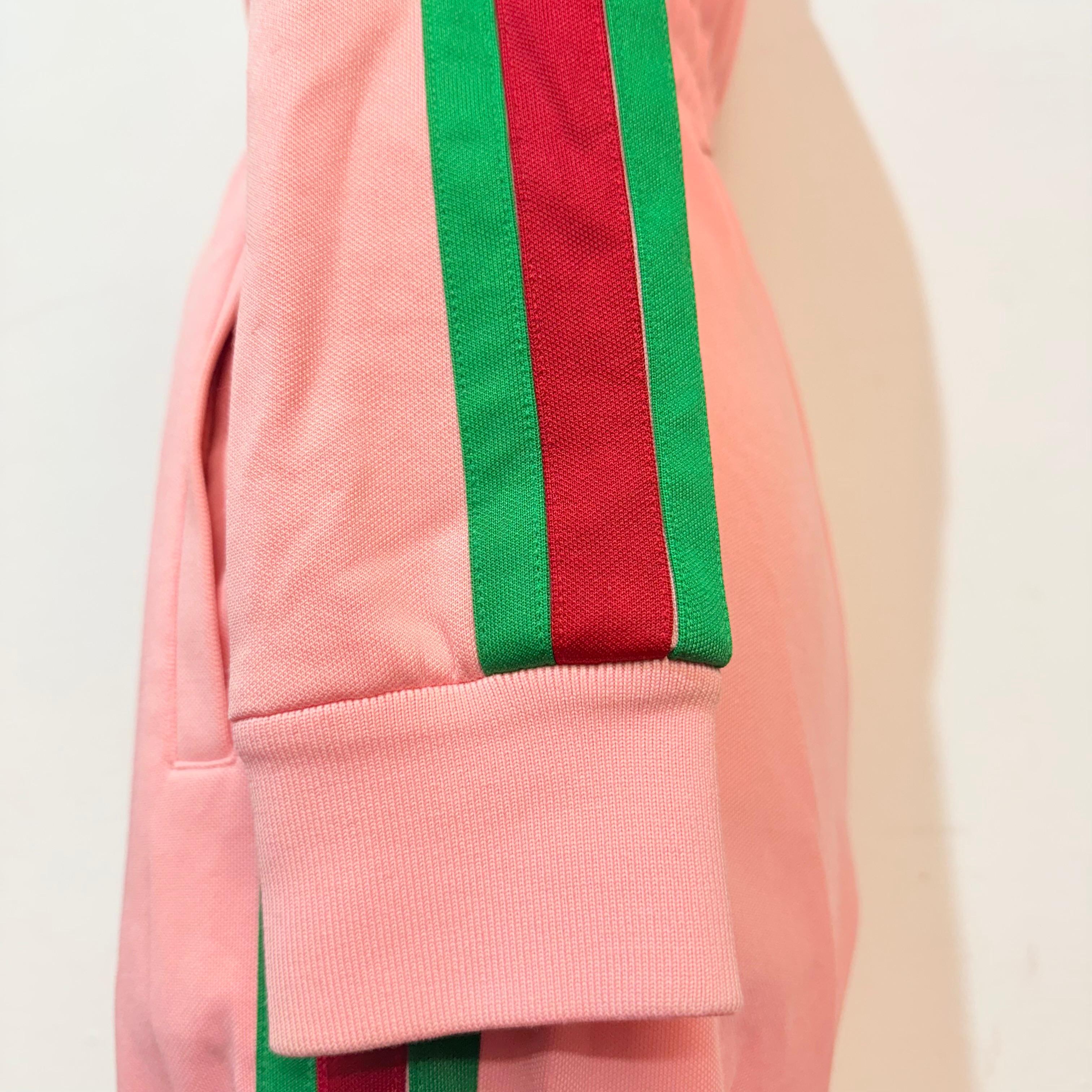 Limited Gucci x Adidas Pink Jumpsuit Size XXS Pour femmes en vente