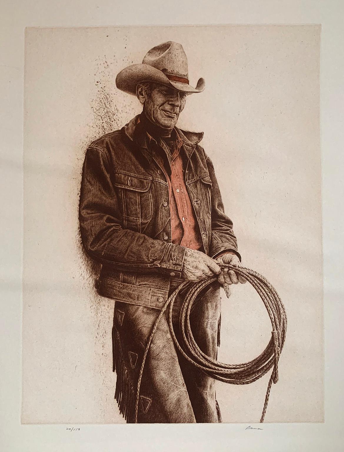 Limited James Bama Cowboy Print 