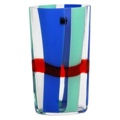 Limited Murano Glass Vase Almor by Carlo Moretti No. 176 of 333