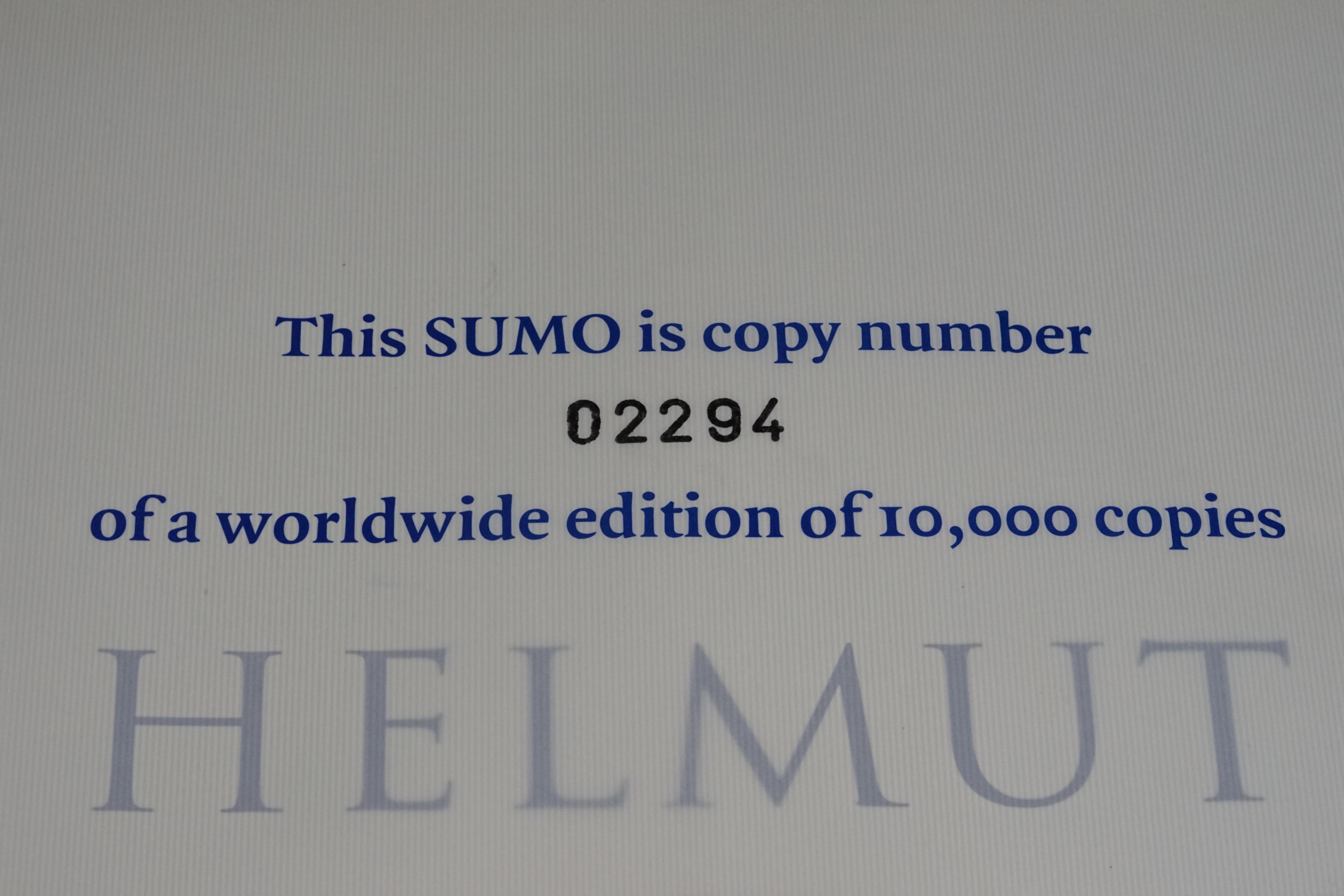Limited Photo Book Sumo by Helmut Newton for Bags with Frame by Philippe Starck 7