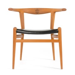 PP518 Set di 8 sedie Bullhorn a produzione limitata di Hans J. Wegner per PP Møbler