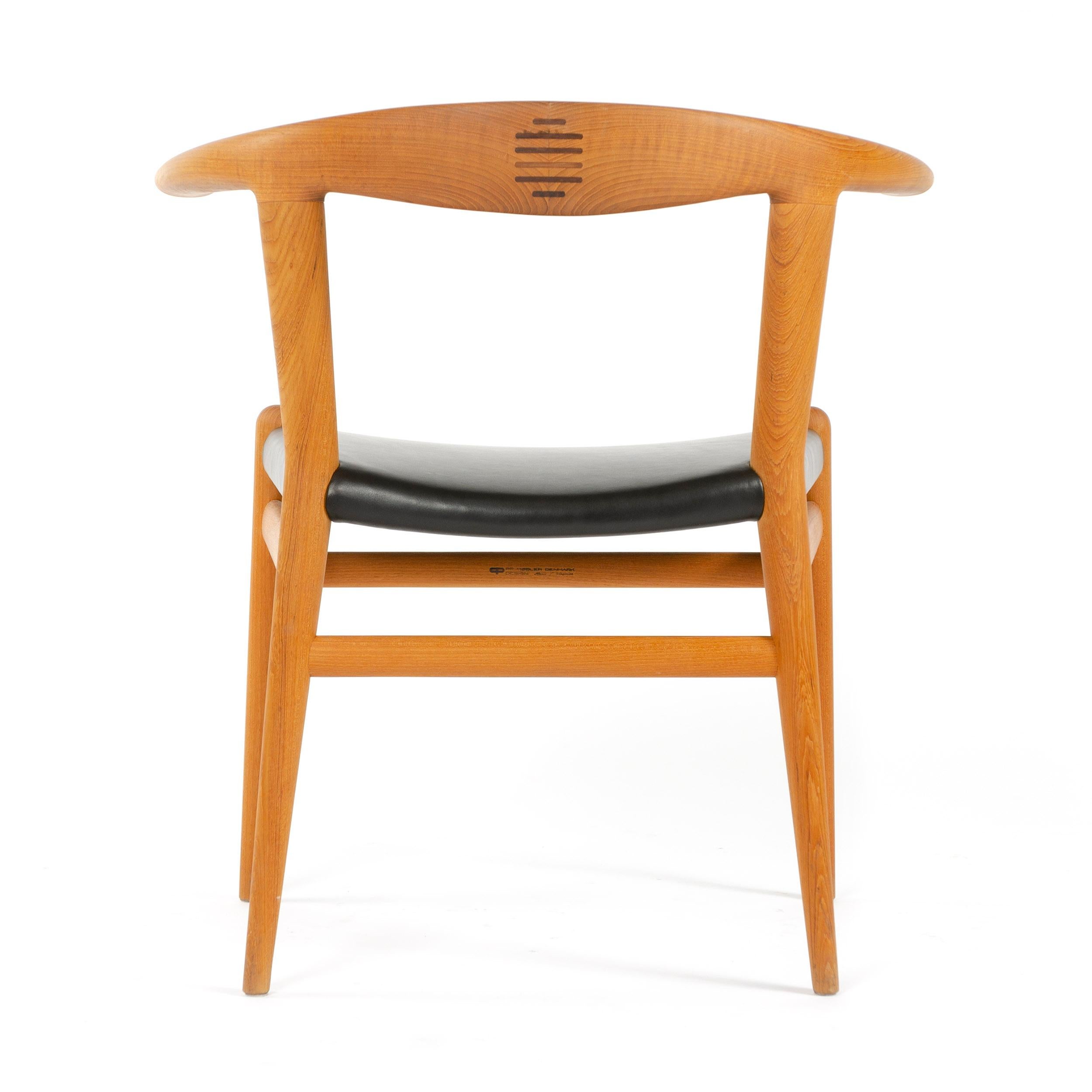 Mid-20th Century PP518 Limited Production Bullhorn Chair Set of 8 by Hans J. Wegner for PP Møbler