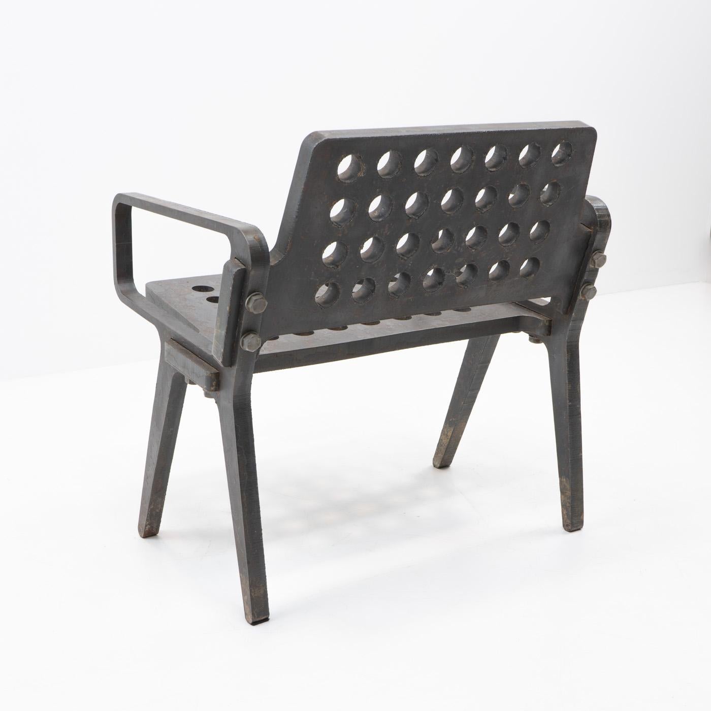 Originaler Tom Dixon-Stuhl mit Flammenschliff aus der limitierten Serie - 2000er Jahre im Zustand „Gut“ im Angebot in Renens, CH