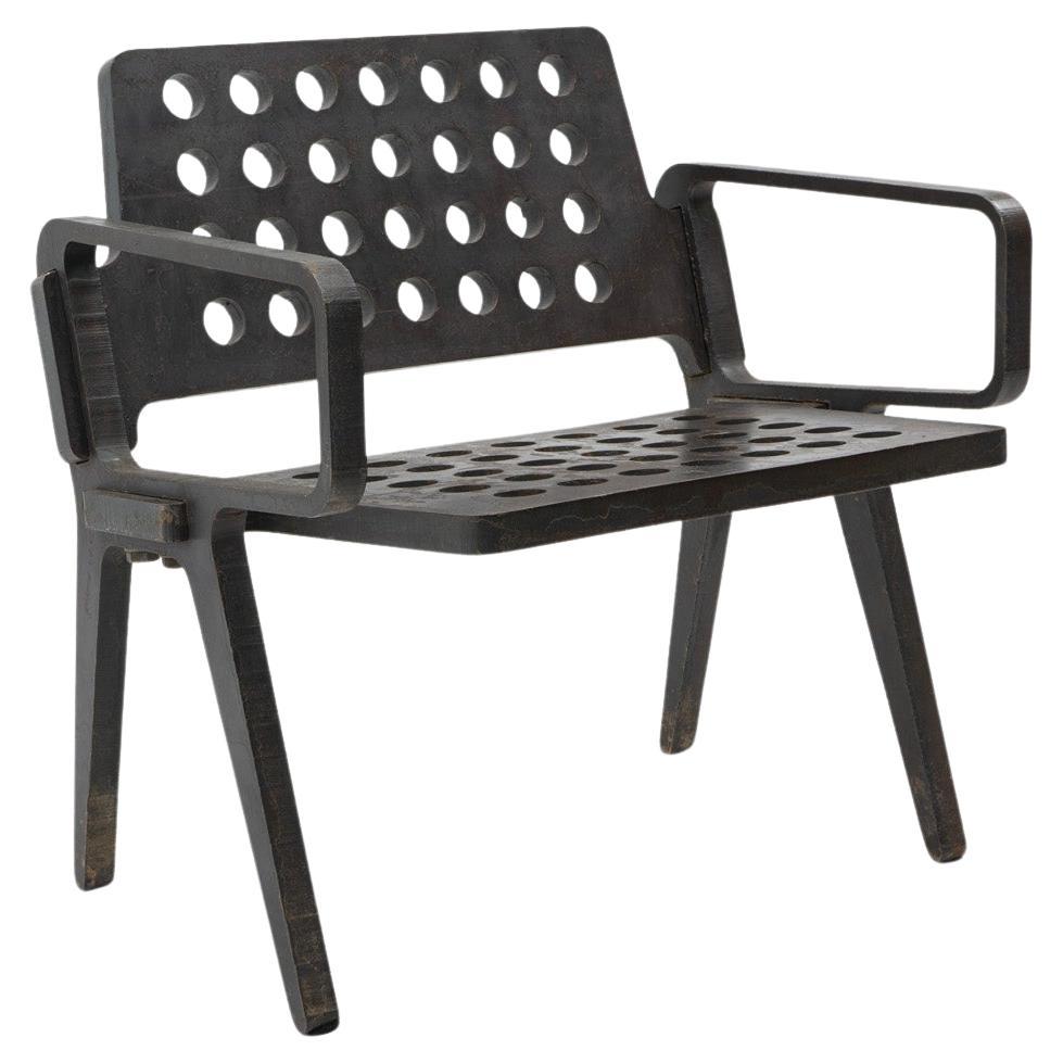 Originaler Tom Dixon-Stuhl mit Flammenschliff aus der limitierten Serie - 2000er Jahre im Angebot