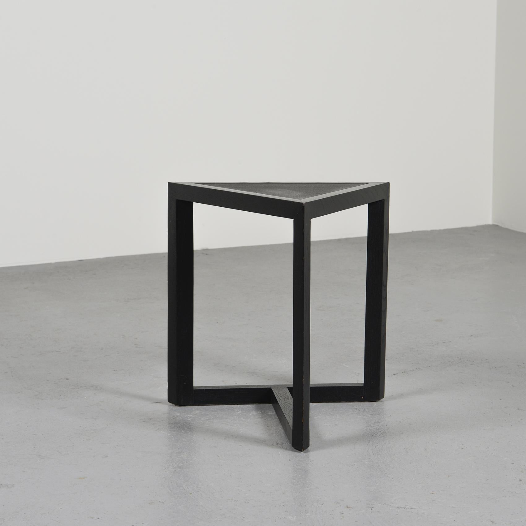Limited Series Wood and Leather Nesting Tables by Stefan Zwicky for De Sede For Sale 6
