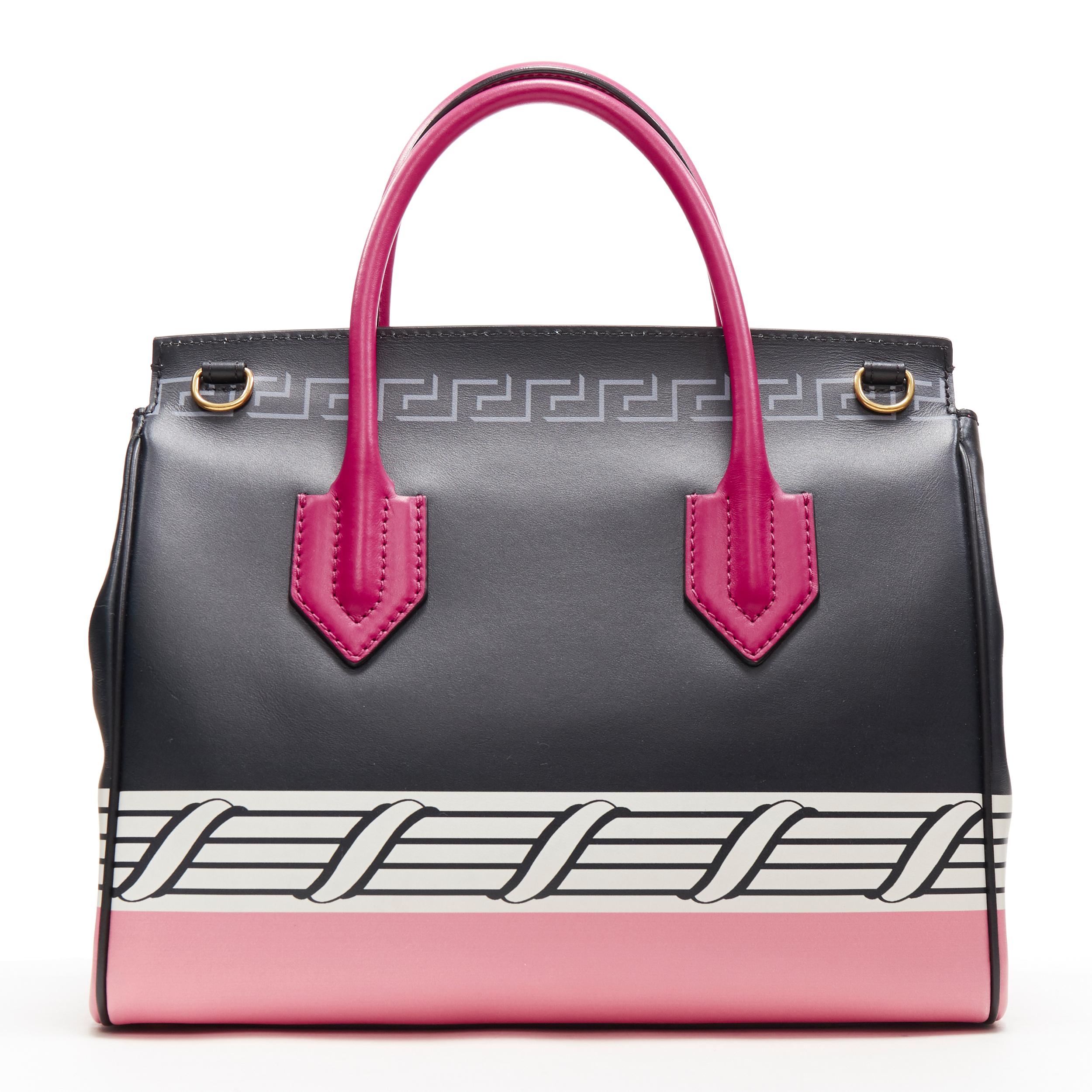 De las mujeres bolso satchel limitado VERSACE Palazzo Empire Medium Greca Magna Pop Medusa púrpura